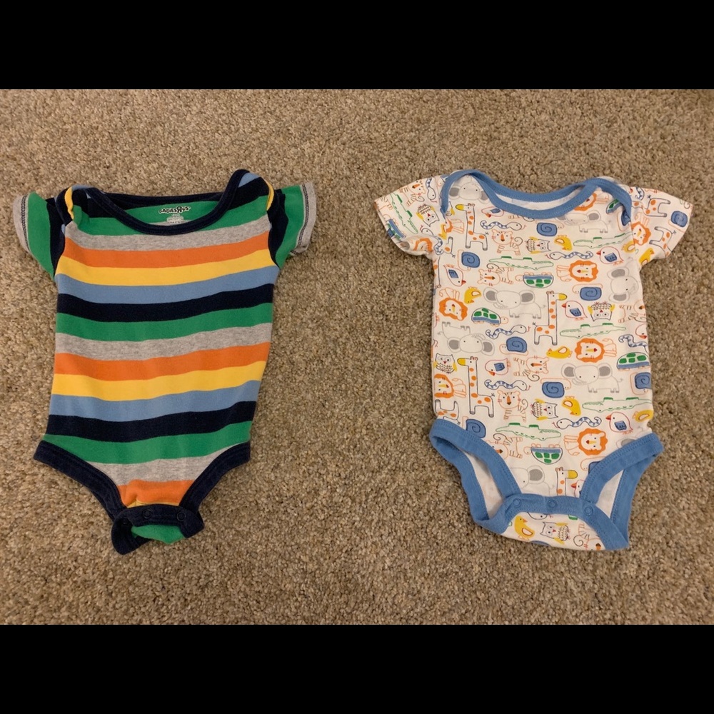 Babies R Us onesies